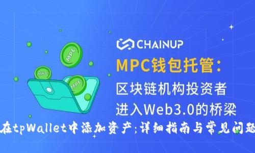 如何在tpWallet中添加资产:详细指南与常见问题解答