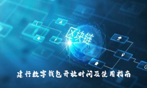 建行数字钱包开放时间及使用指南