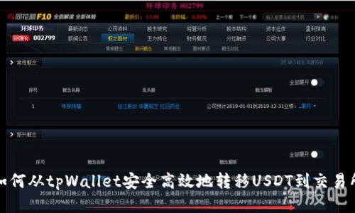 如何从tpWallet安全高效地转移USDT到交易所